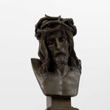 Eugène Marioton (1854-1933) Busts of Christ and Mary