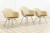 Set of 3 VITRA Herman Miller EAMES DAX Kuipstoelen