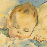 Jan Sluijters (1881-1957), slapende baby