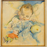 Jan Sluijters (1881-1957), slapende baby